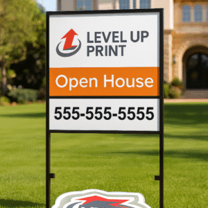 Level Up Print Website Custom Real Estate Frame