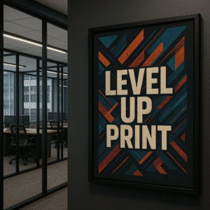 Level Up Print Website Framed Prints