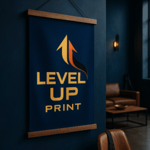 Level Up Print Website Magnetic Wood Frame Hanger