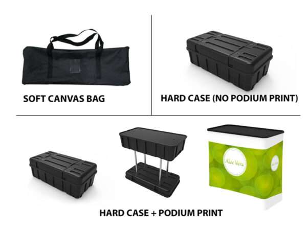 Carrying bags for event trade shows.