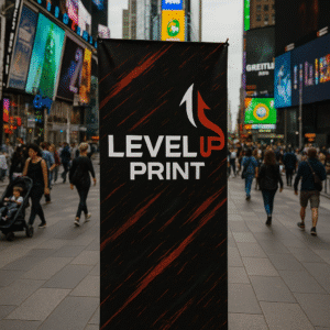 Level Up Print Website Custom X Stand