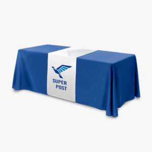 Custom table runner shown. They are available in many sizes and fully customizable.