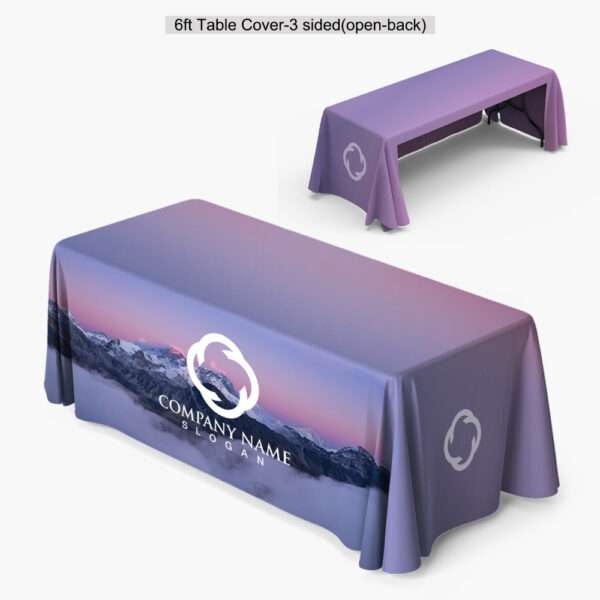 6 Foot Table Cover - Image 2