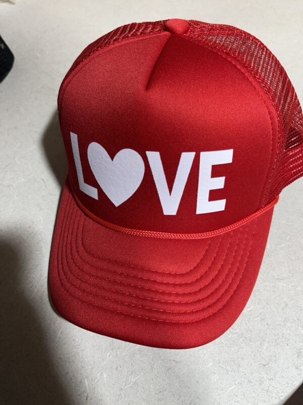 Love trucker hat