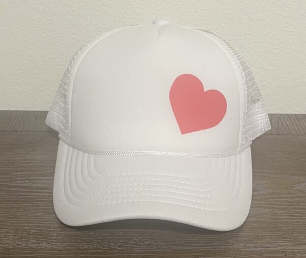 Pink Heart Logo hat