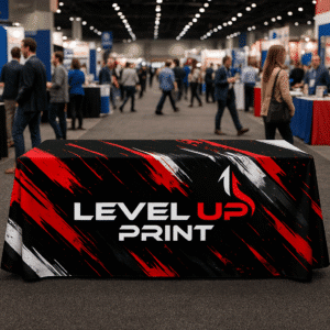 Level Up Print Website Custom 8 Foot Table Cover