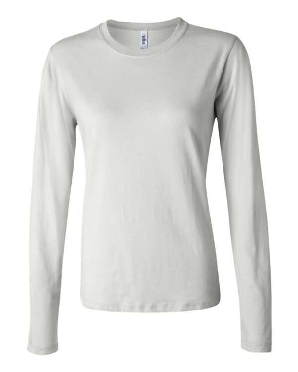 BELLA + CANVAS - Women’s Jersey Long Sleeve Tee - 6500 - Image 3