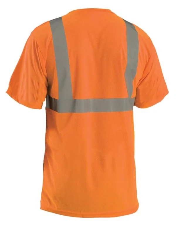 orange high vis shirt