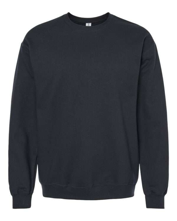 Gildan Crewneck Sweatshirt Midweight in Black.