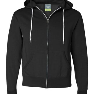 Independent Trading Co. Lightweight Full-Zip Hooded Sweatshirt AFX90UNZ