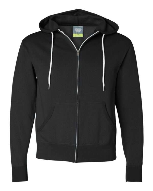 Independent Trading Co. Lightweight Full-Zip Hooded Sweatshirt AFX90UNZ