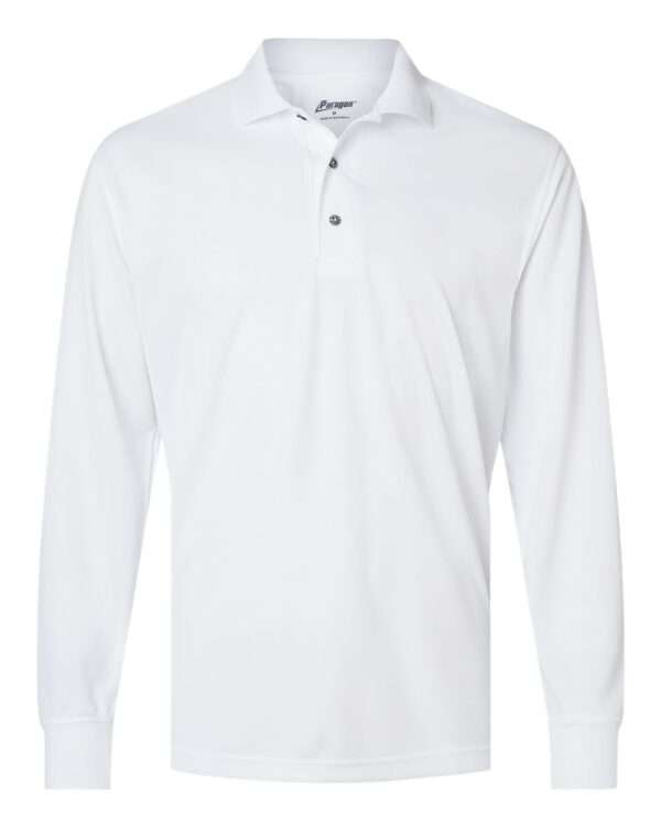 Paragon - Prescott Long Sleeve Polo - 110 - Image 4