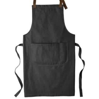 Custom Apron in Dark Midnight shown here.