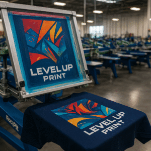 Level Up Print Website Screen Print Service