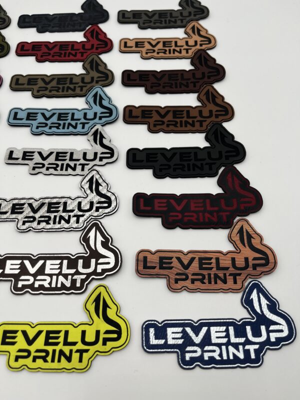 Yellow Leatherette Patch and other colors shown.