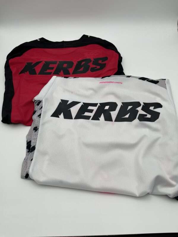 Motocross jersey lettering
