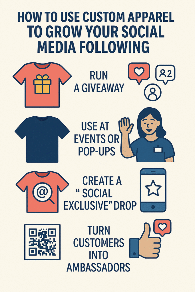 Using Apparel to Grow Social Media image