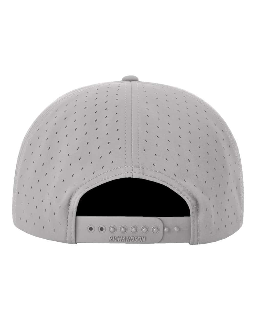 Back of hat laser perforate mesh