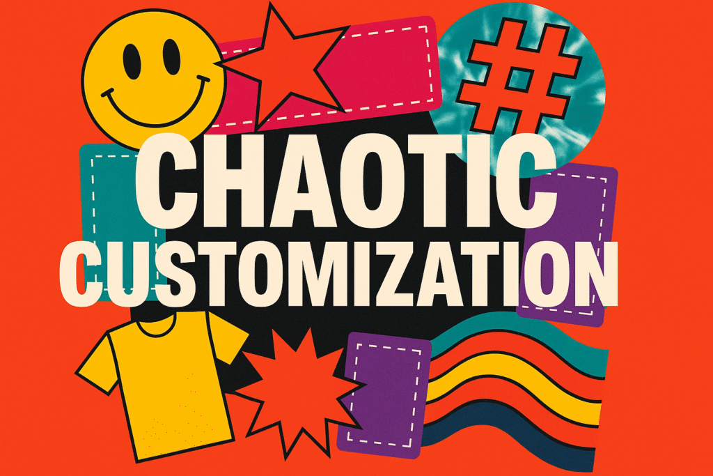 Chaotic Customization Trend 2025 Apparel